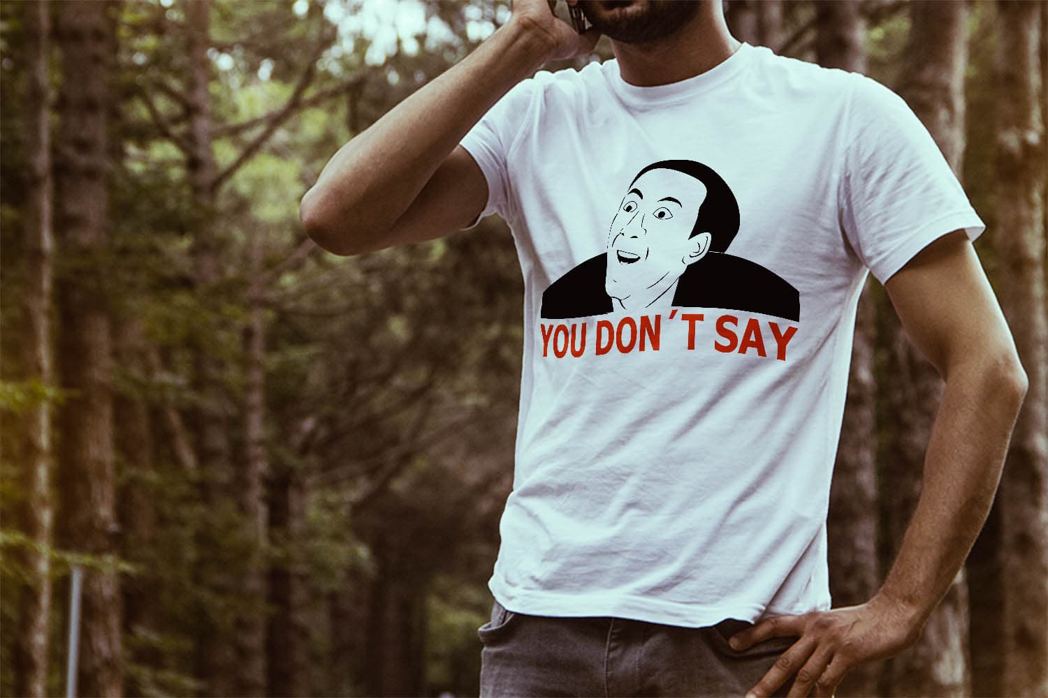 Tričko s potiskem MEME You Don´t Say