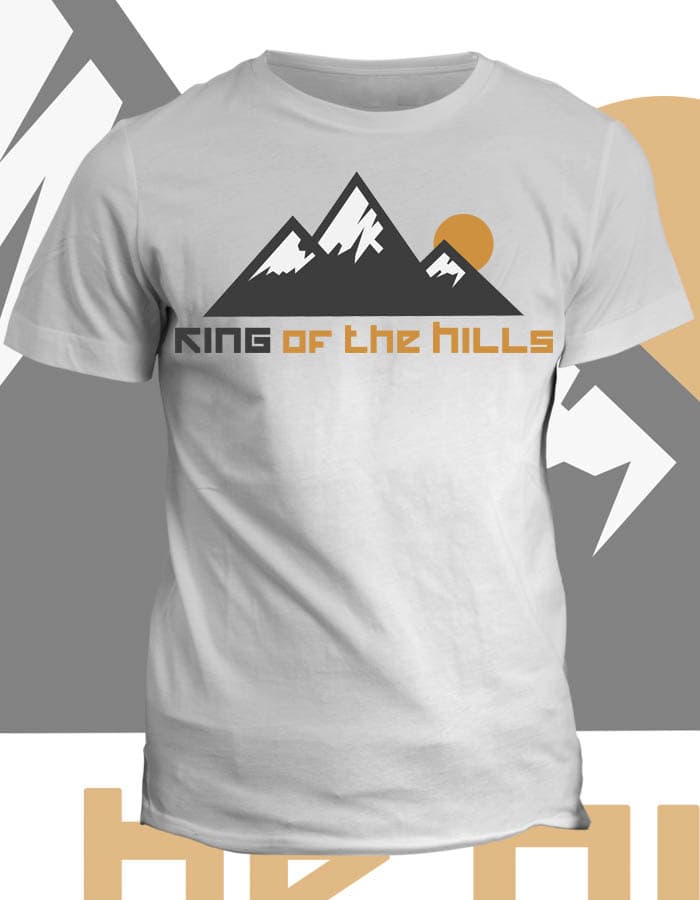 Tričko s potiskem King of the hills