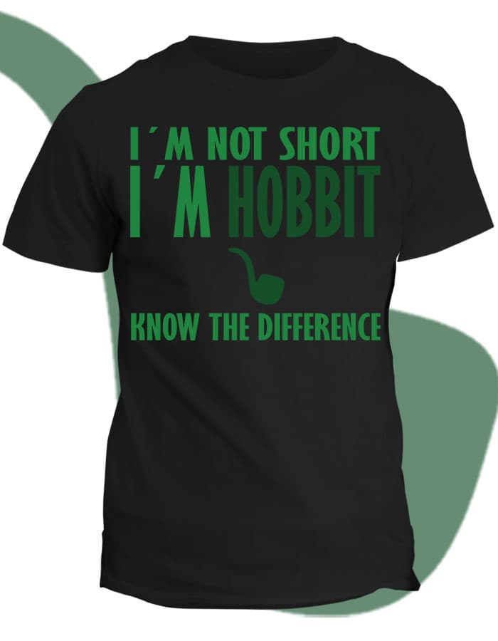 Tričko s potiskem I am Hobbit