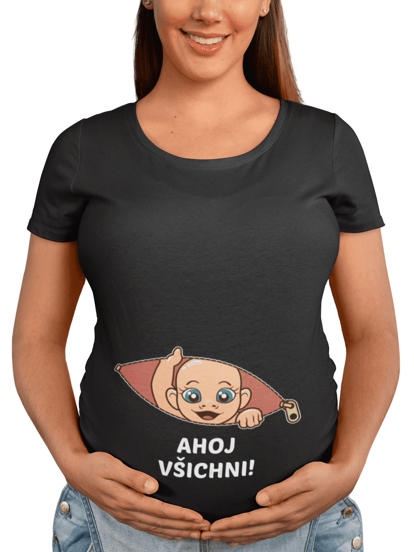 transparent t shirt mockup of a happy pregnant woman 26669 (1) min