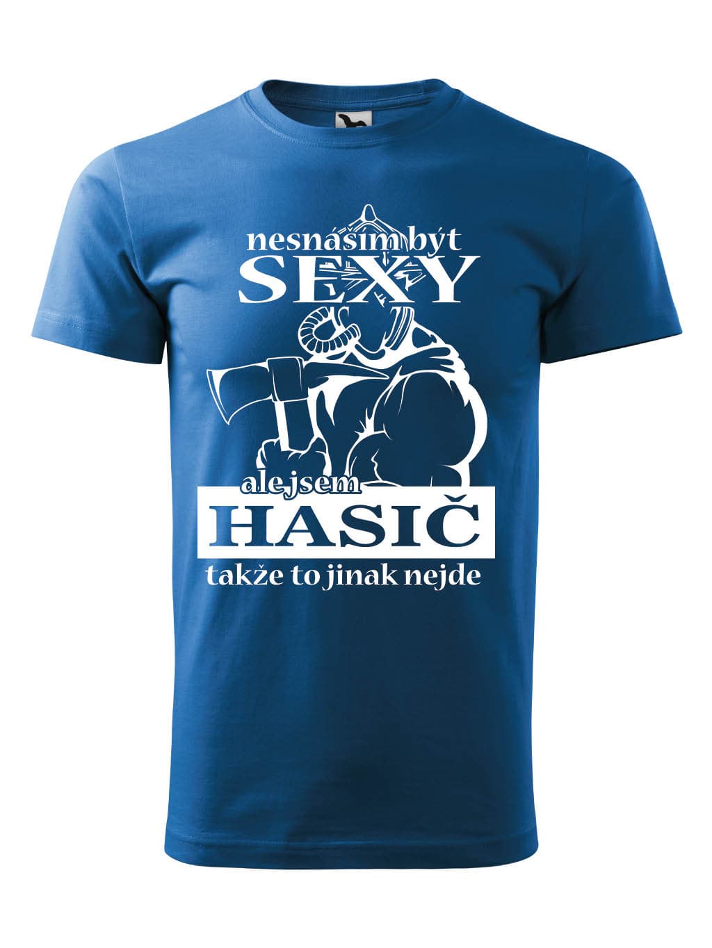 Tričko s potiskem Sexy hasič