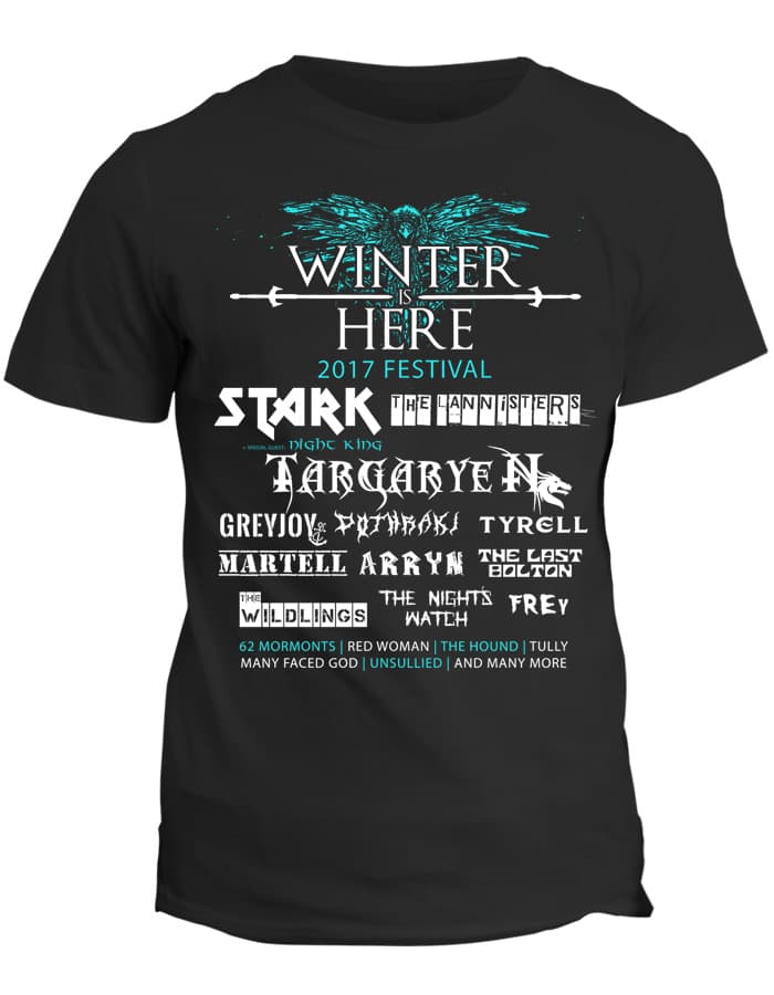 Tričko Game of Thrones - Winter Tour