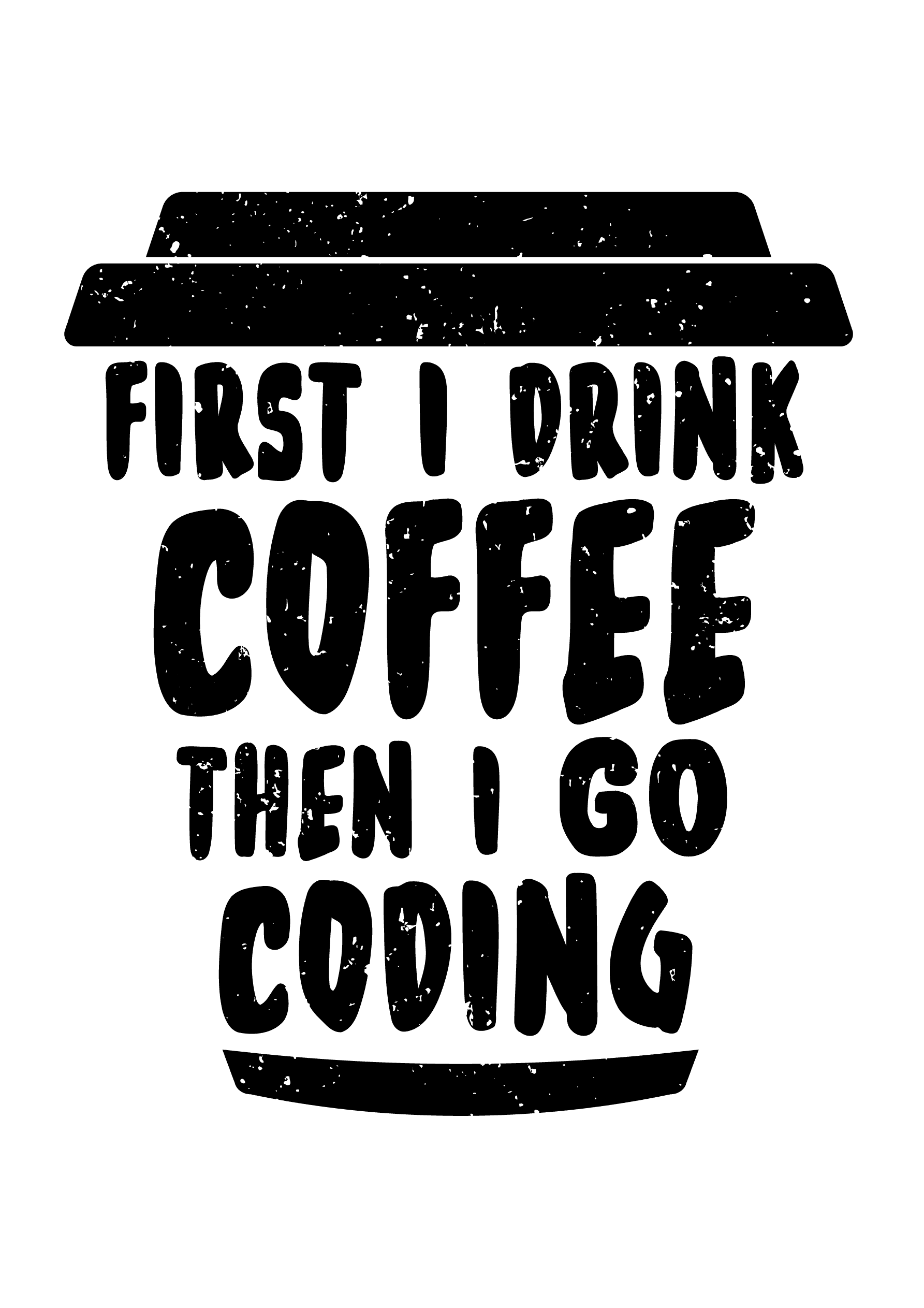 COFFEE CODING black