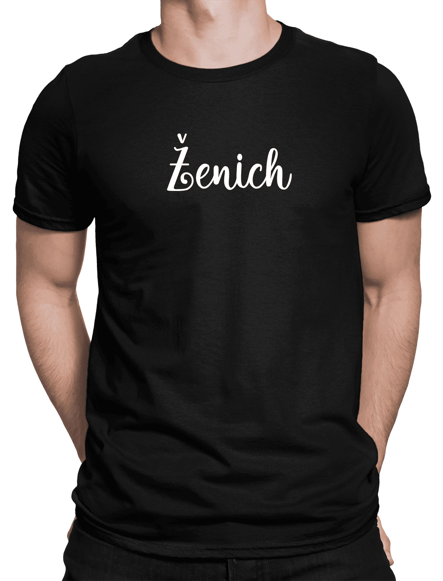 Team A zenich cerne triko