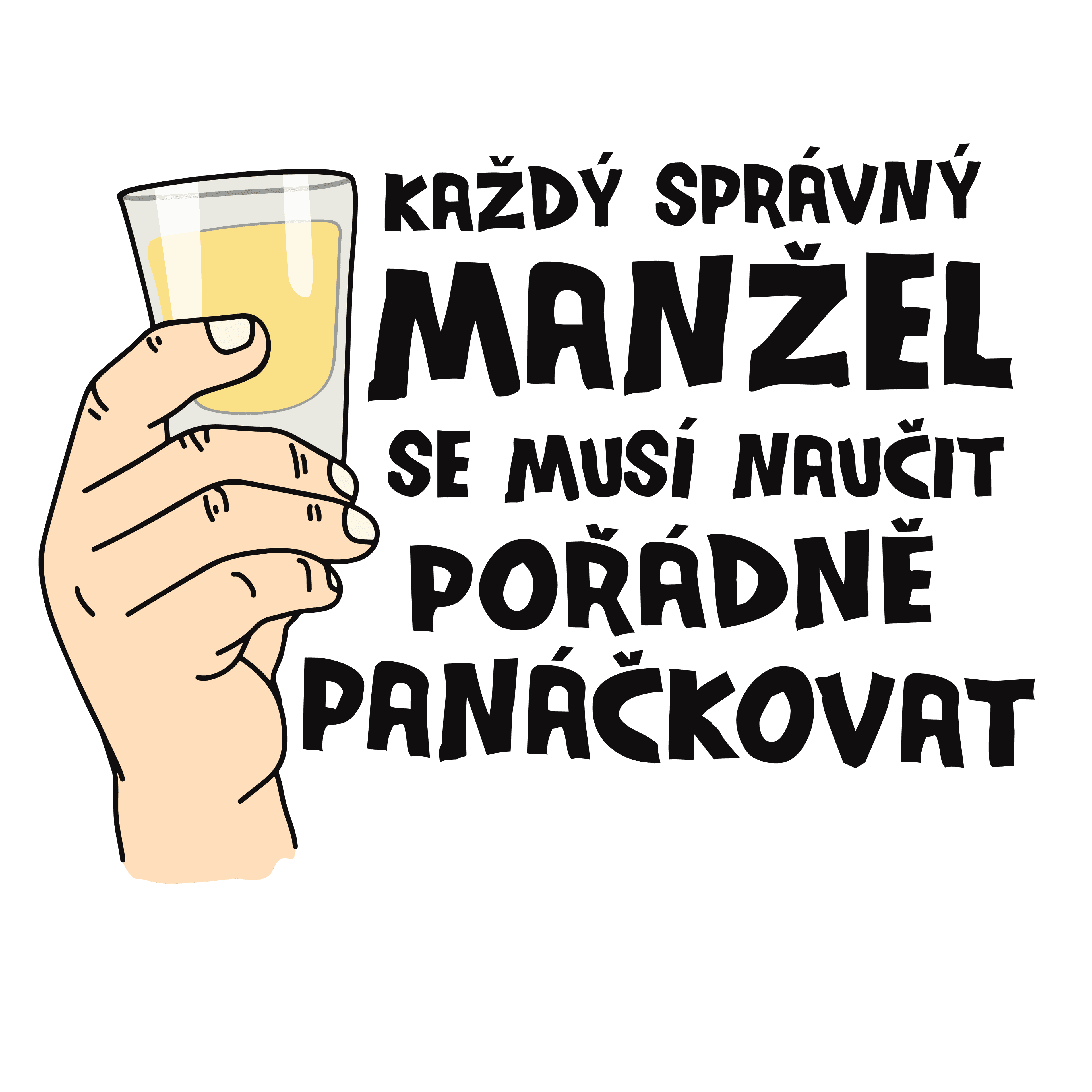 kazdy spravny manzel NA SVETLY TEXTIL