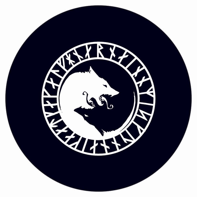 Samolepka Vikings Wolf