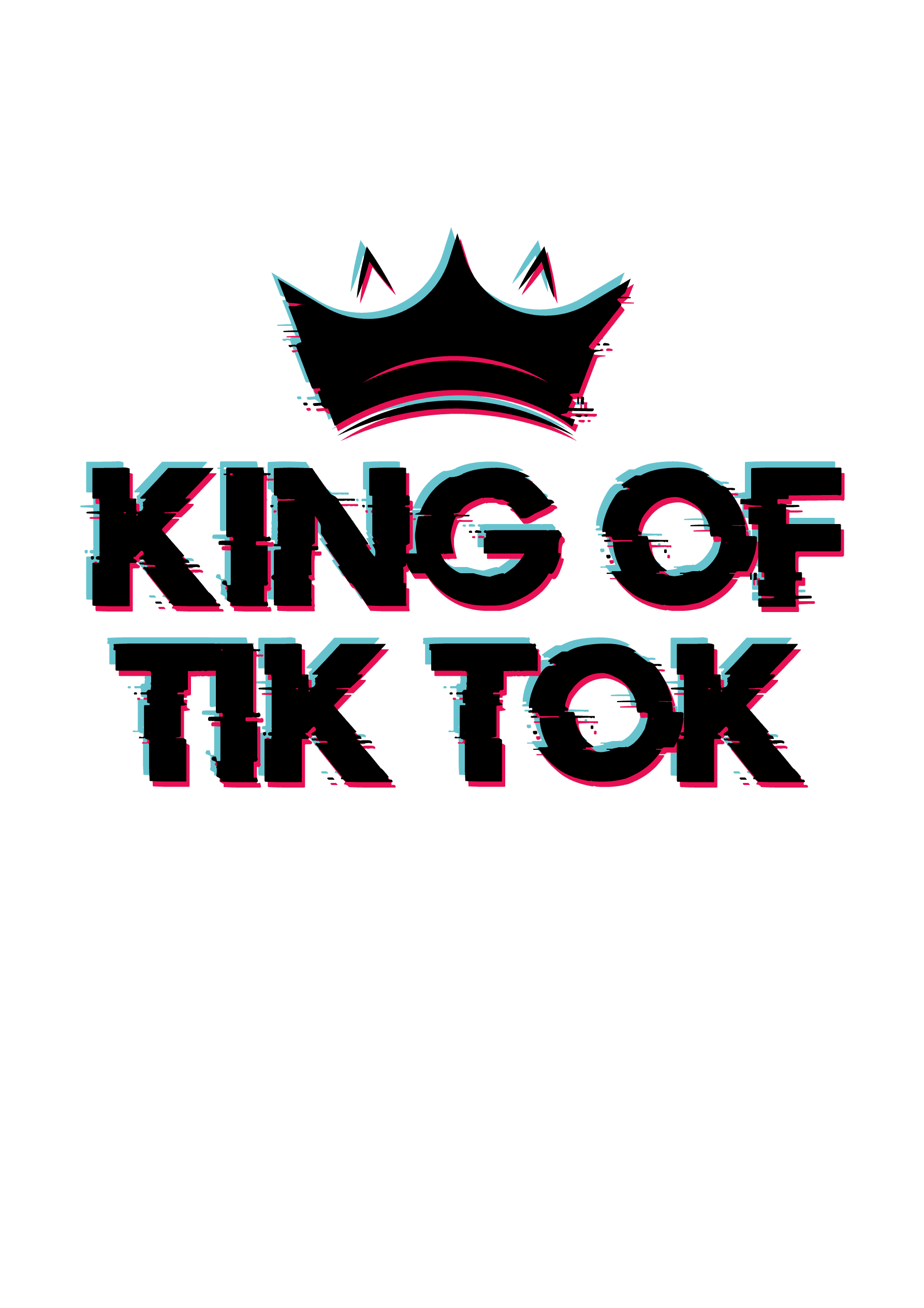 KING OF TIKTOK black