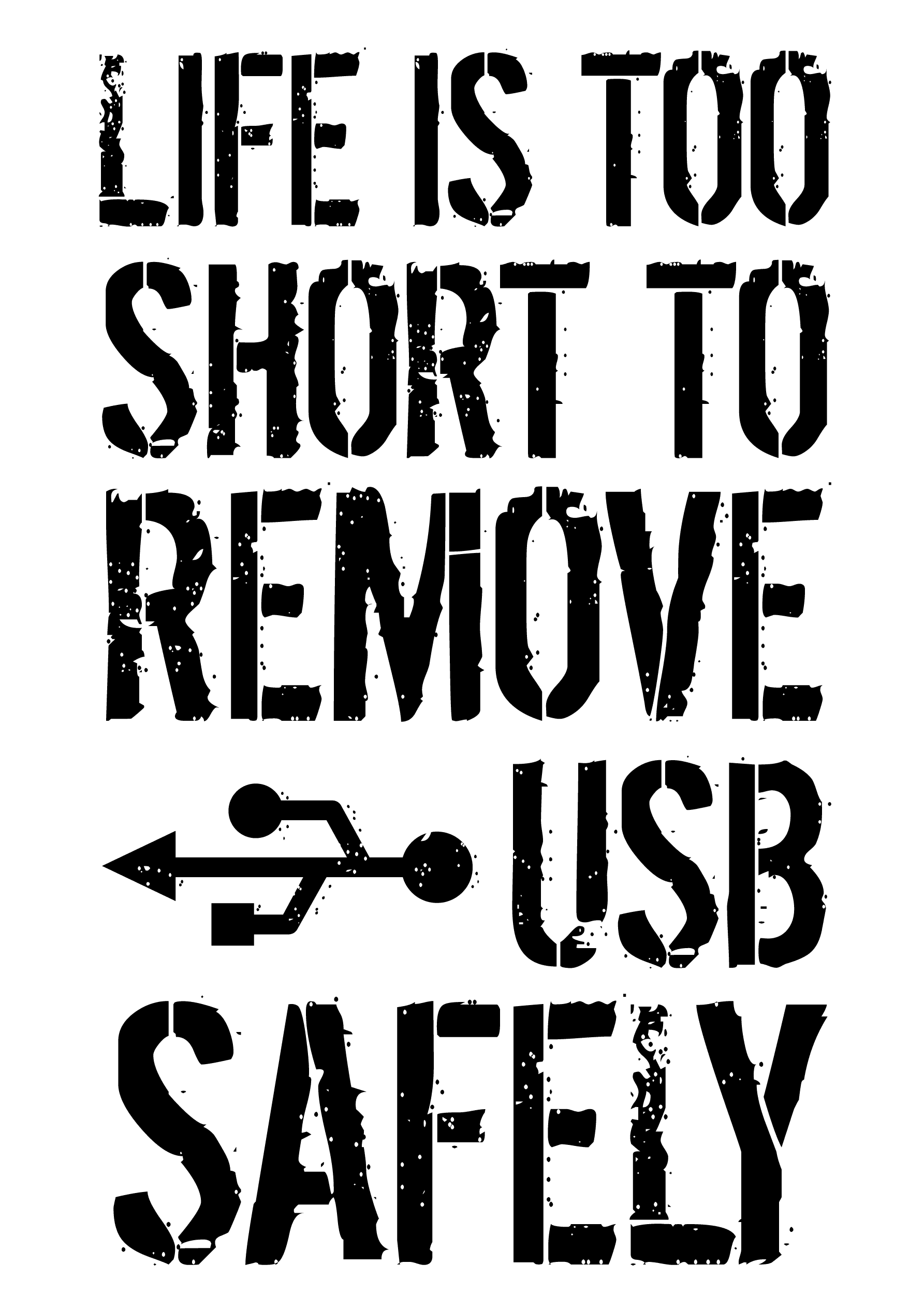 USB REMOVE black