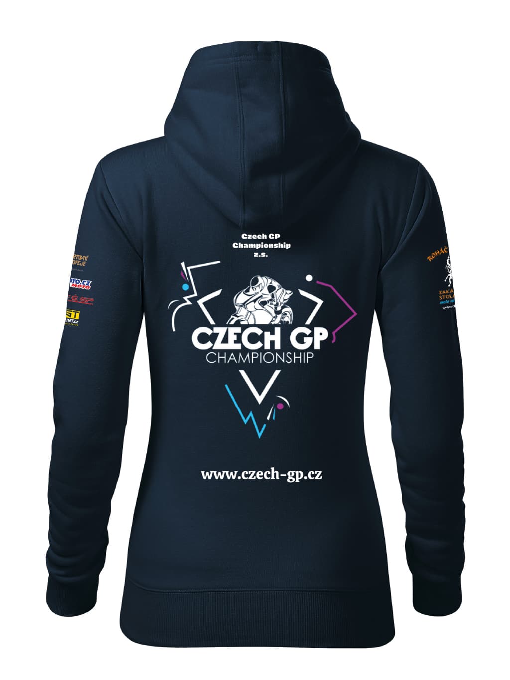 Dámská mikina s kapucí Czech GP Championship