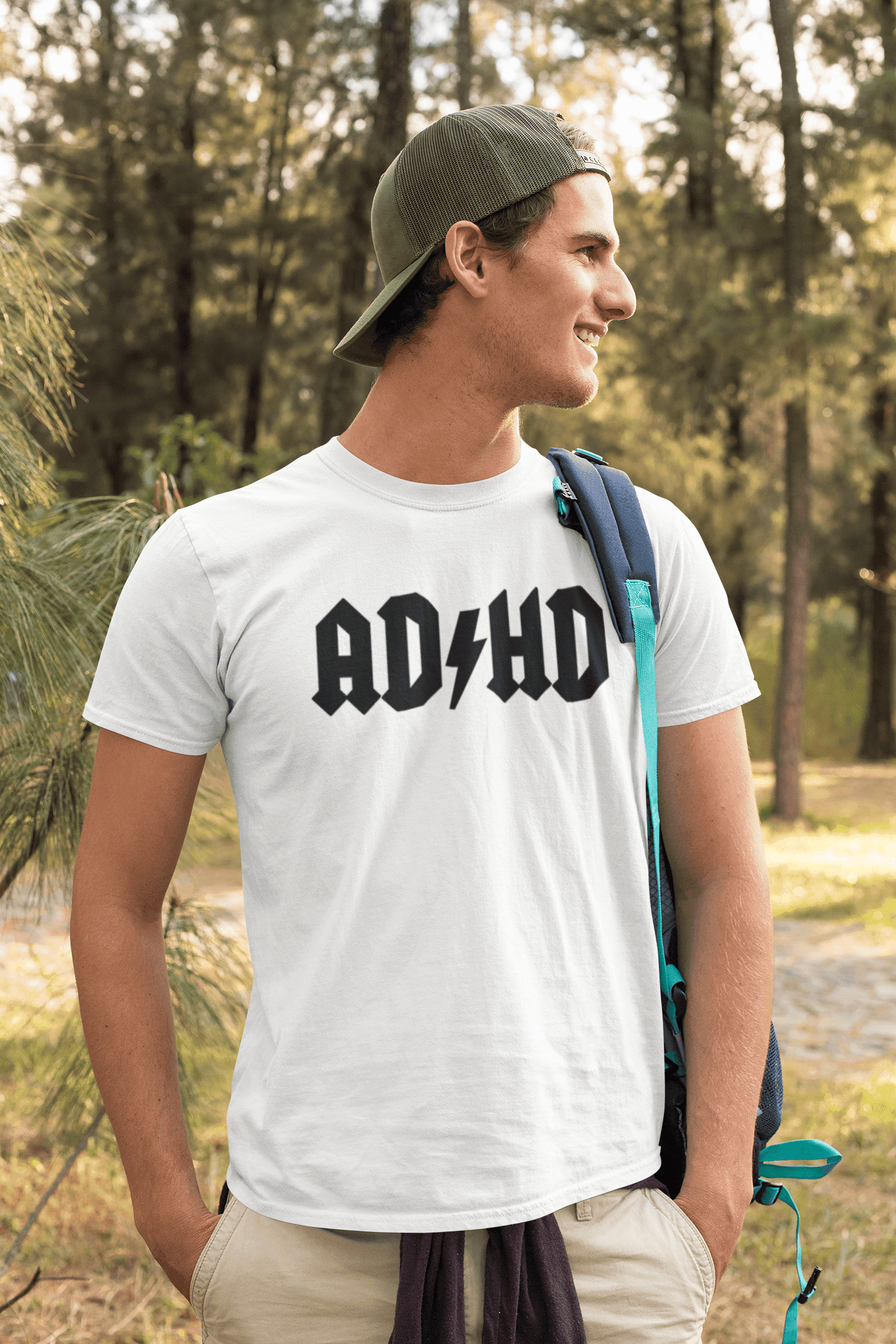 Tričko s potiskem AD/HD