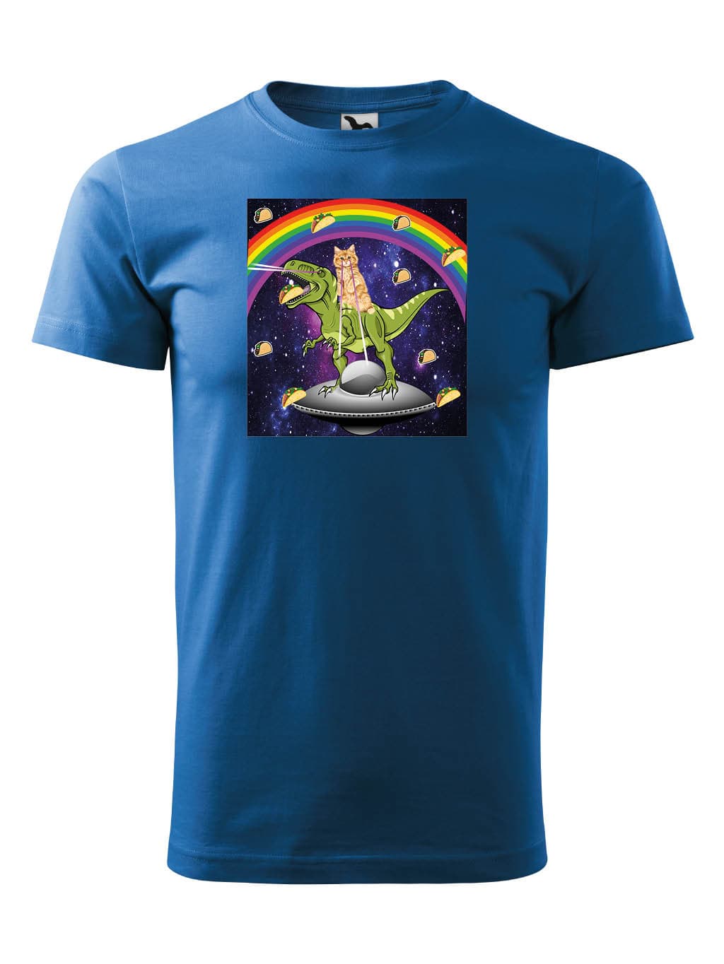 Tričko s potiskem Rainbow laser