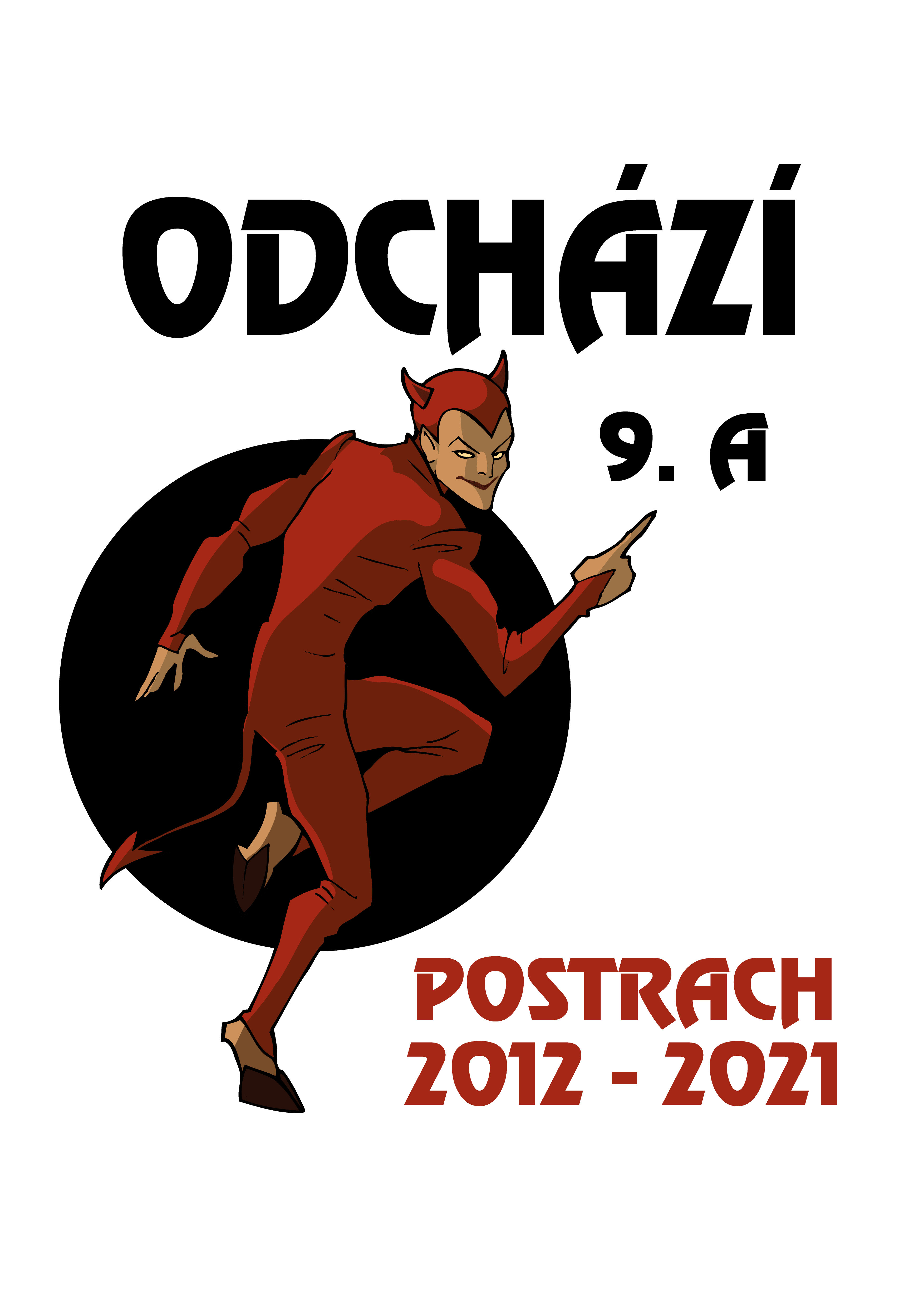 Školní tričko Odchází postrach