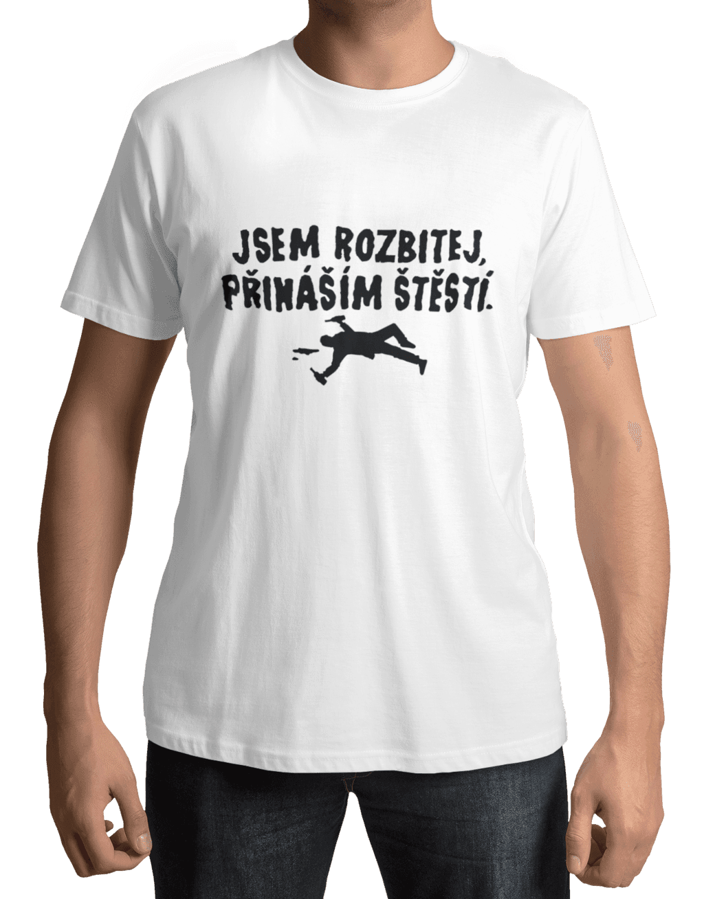 cropped face mockup of a man wearing a t shirt and posing against a plain backdrop 4412 el1 (2)