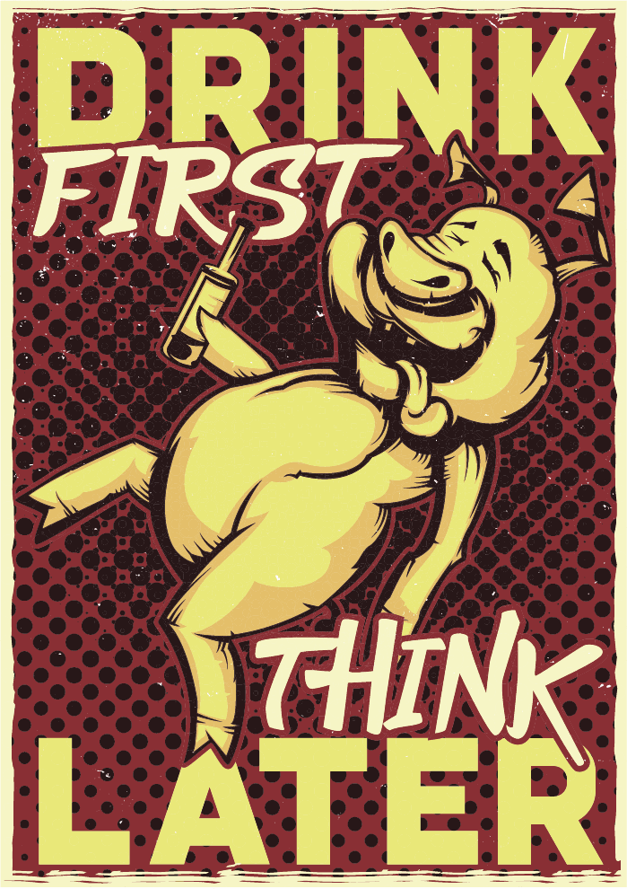 min drink pig