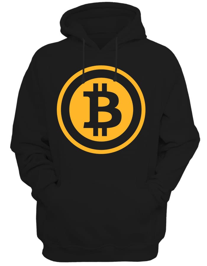 Mikina Bitcoin Gold Logo