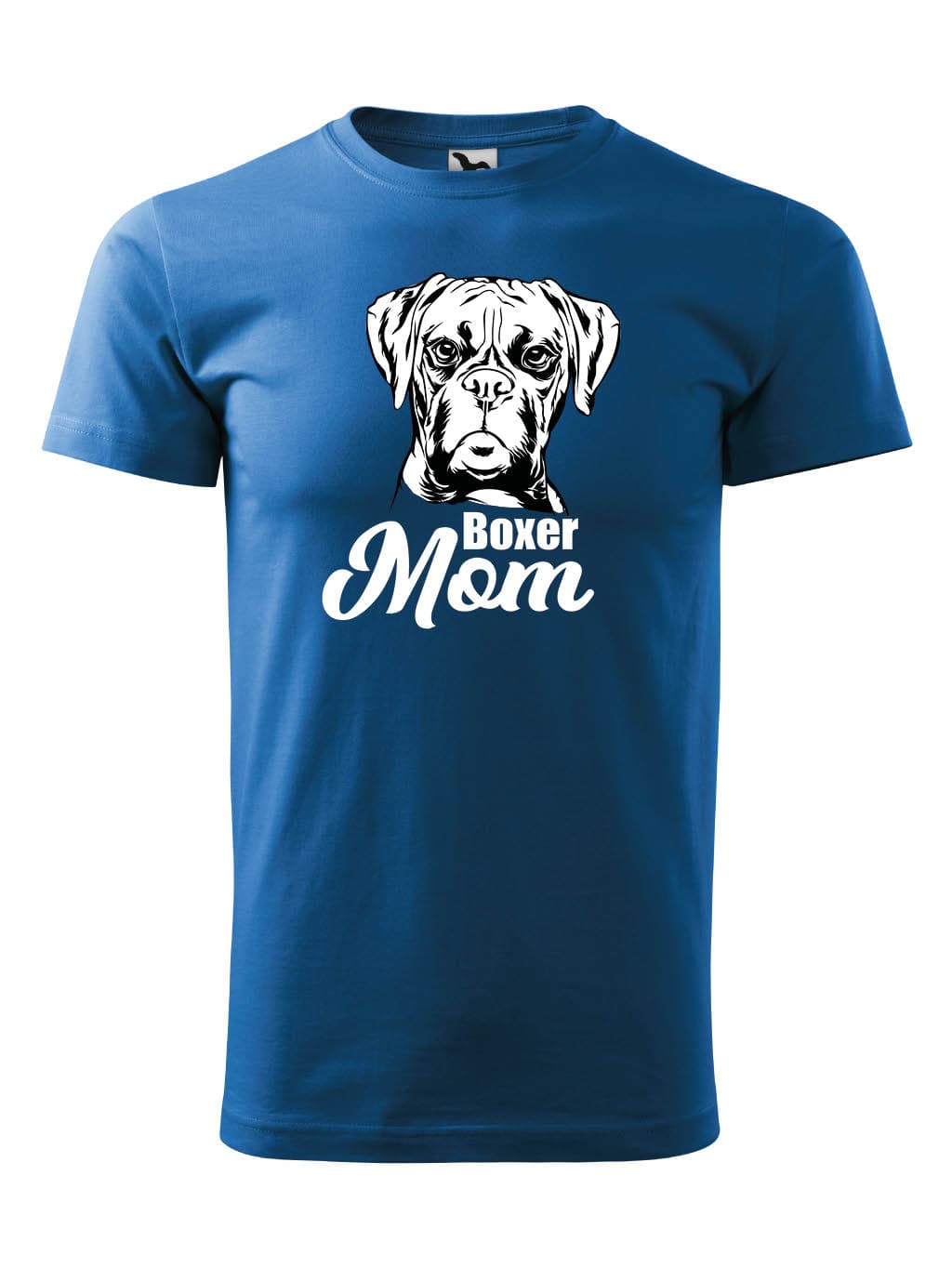 Tričko s potiskem Boxer mom 2