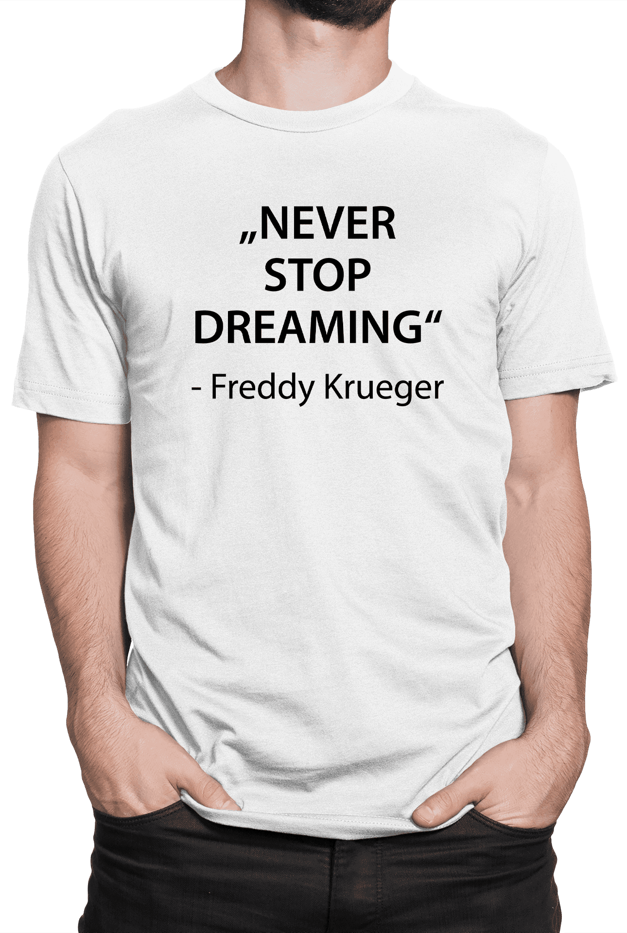 Never stop dreaming bile triko min