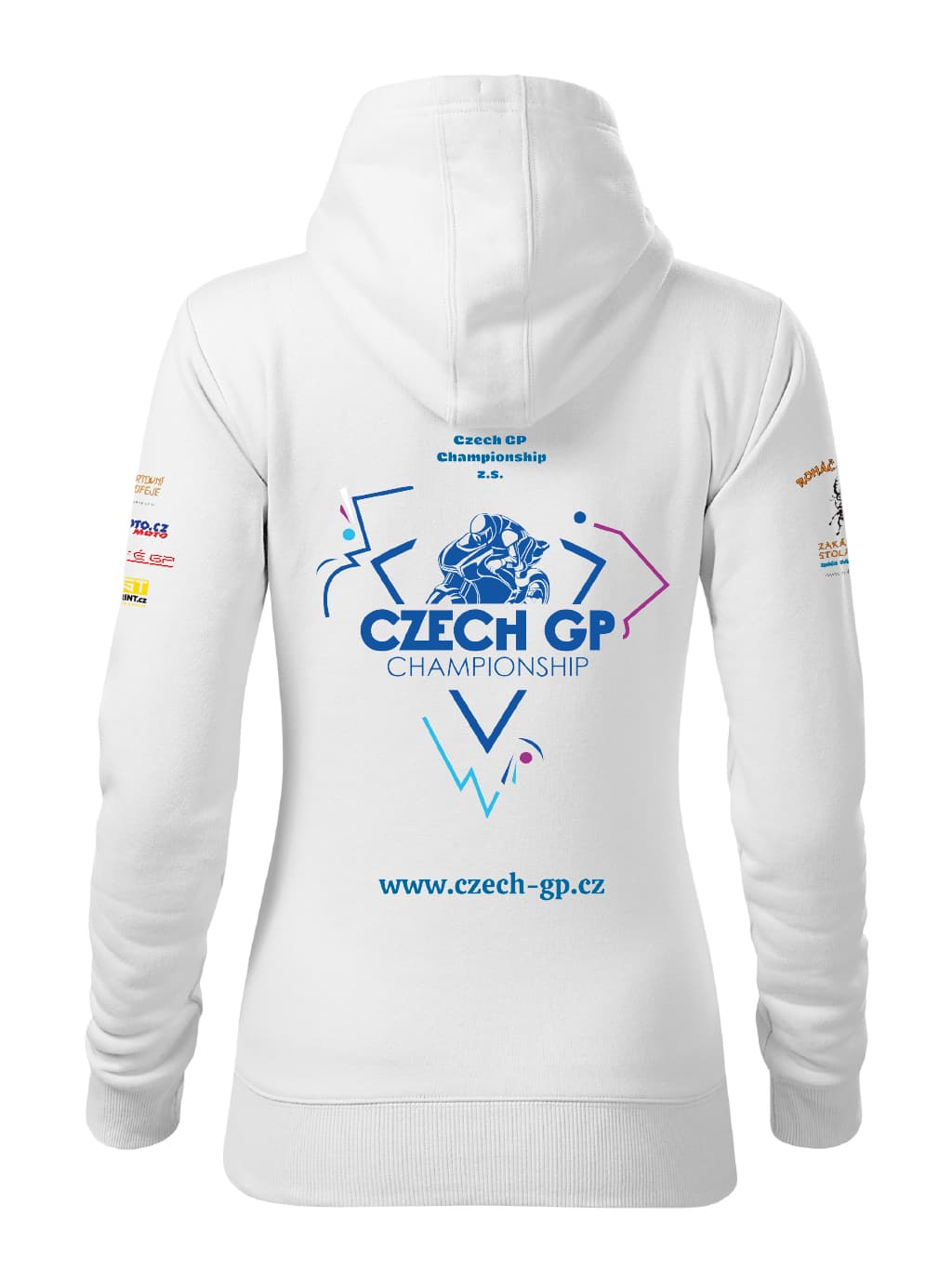 Dámská mikina s kapucí Czech GP Championship