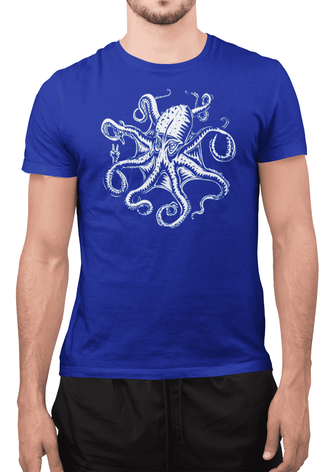 Tričko s potiskem LADIS Octopus