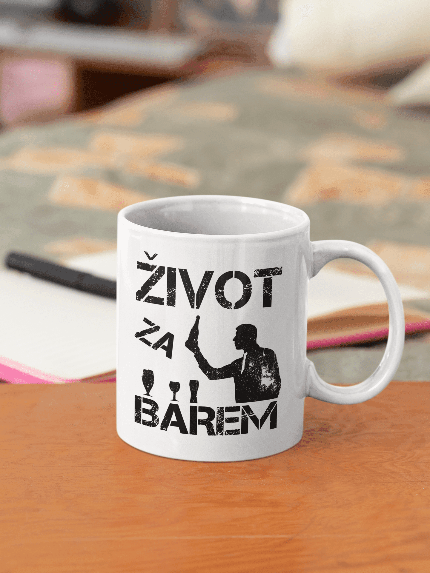 za barem hrnek min
