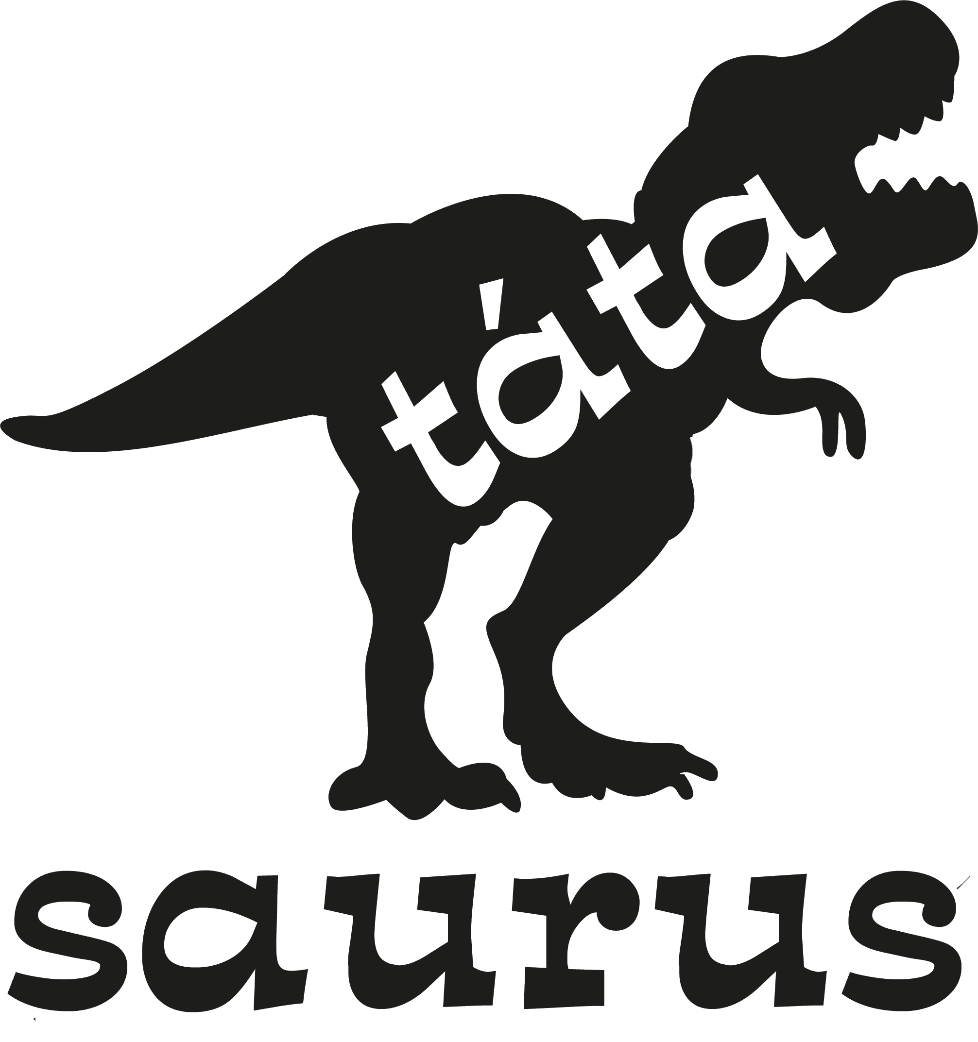 táta saurus černé min