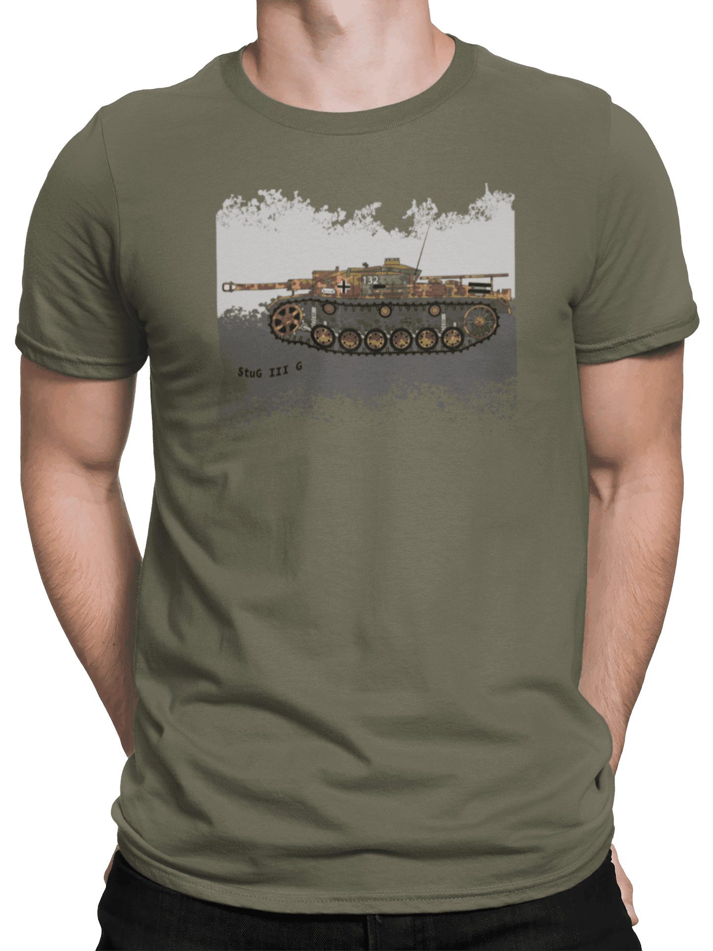 Tričko s potiskem Stug III G