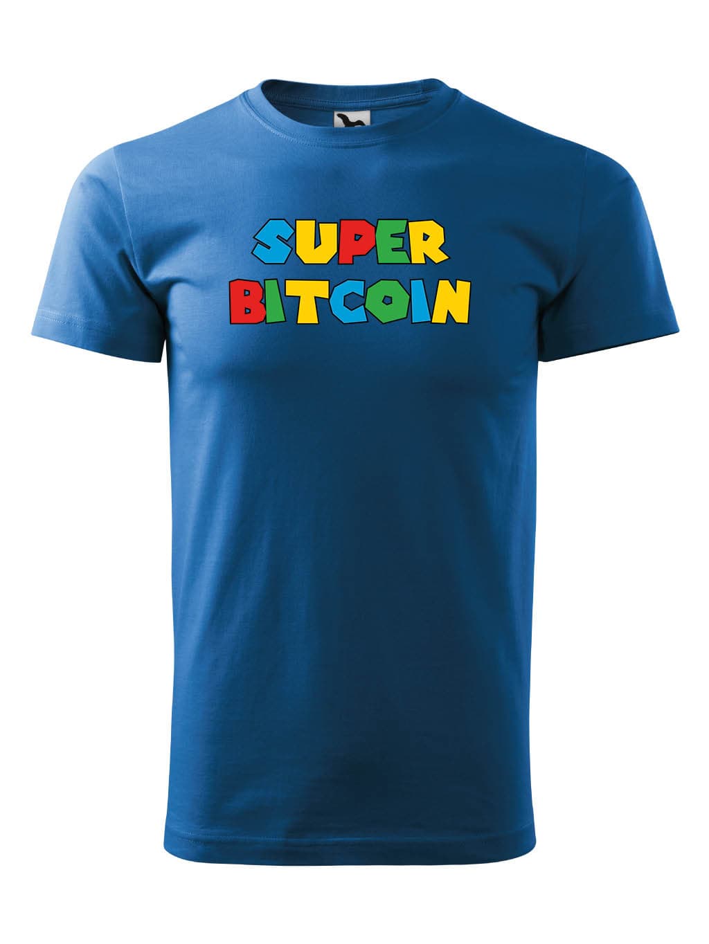 Tričko s potiskem Super Bitcoin