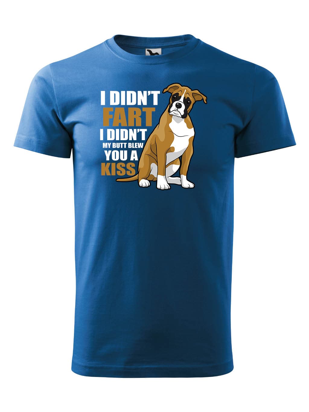 Tričko s potiskem Boxer dog fart
