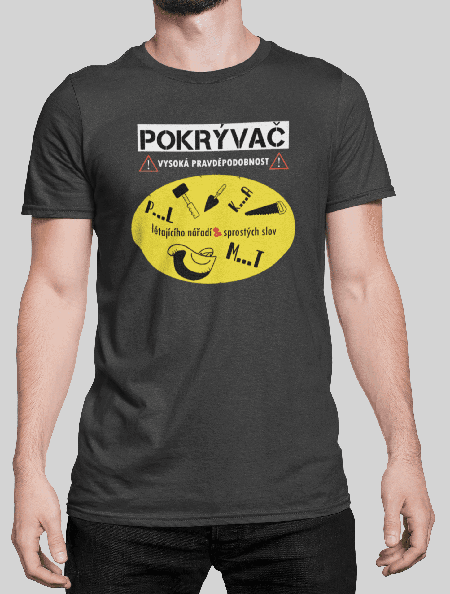 Tričko s potiskem Pokrývač
