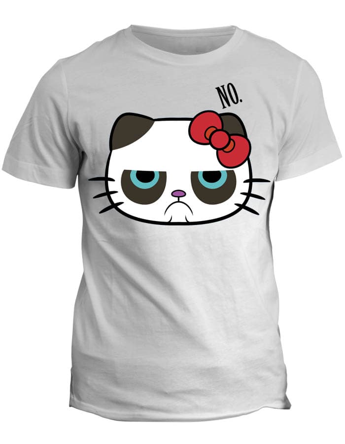 Tričko s potiskem Grumpy Cat