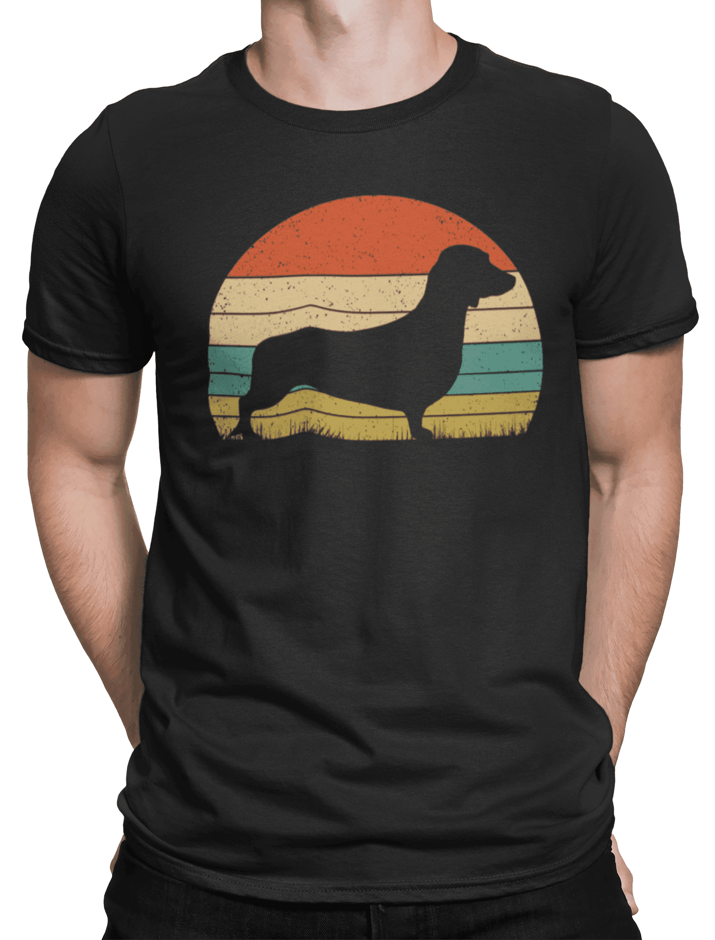 Tričko s potiskem Dachshund