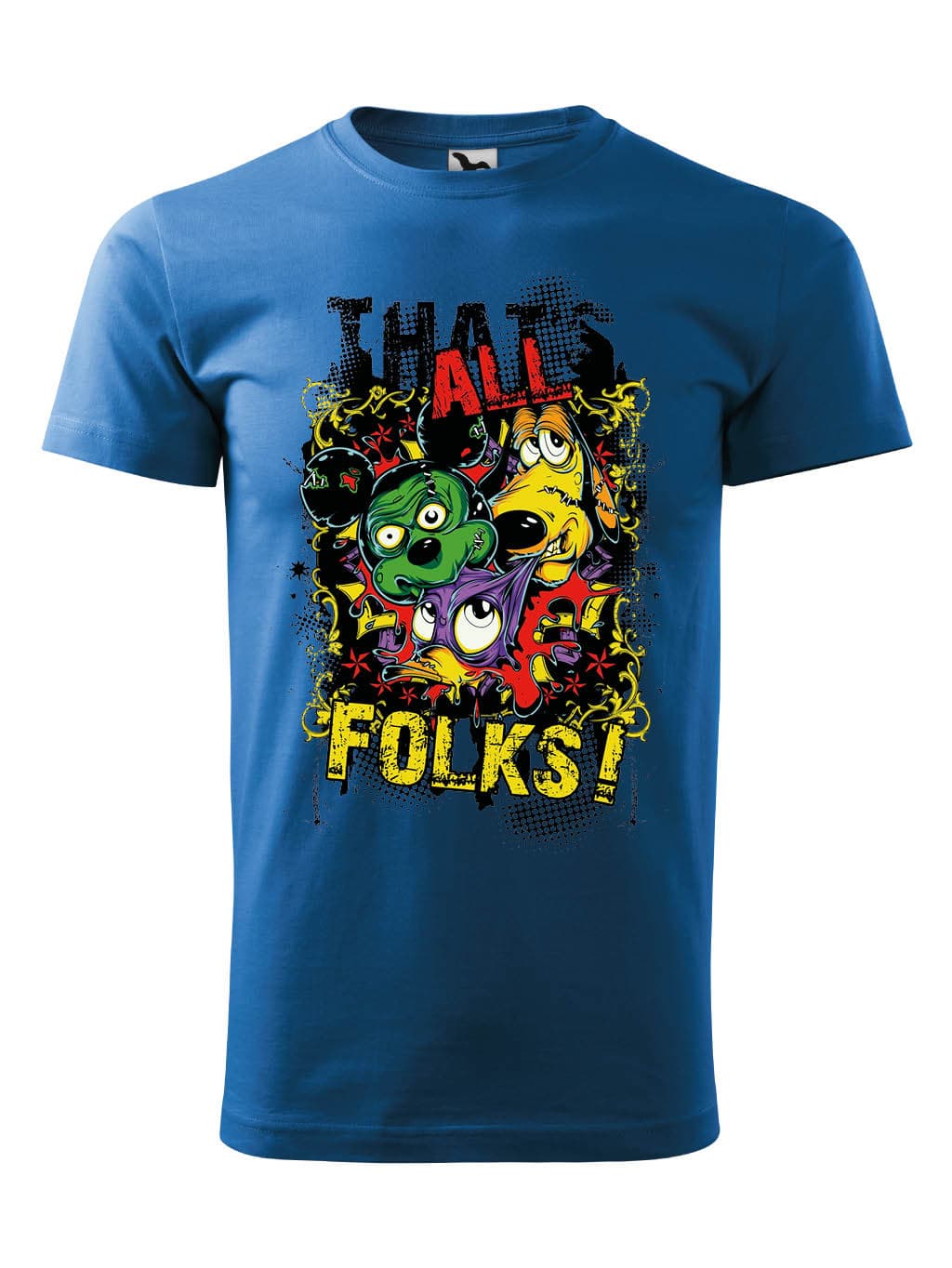 Tričko s potiskem Thats all folks