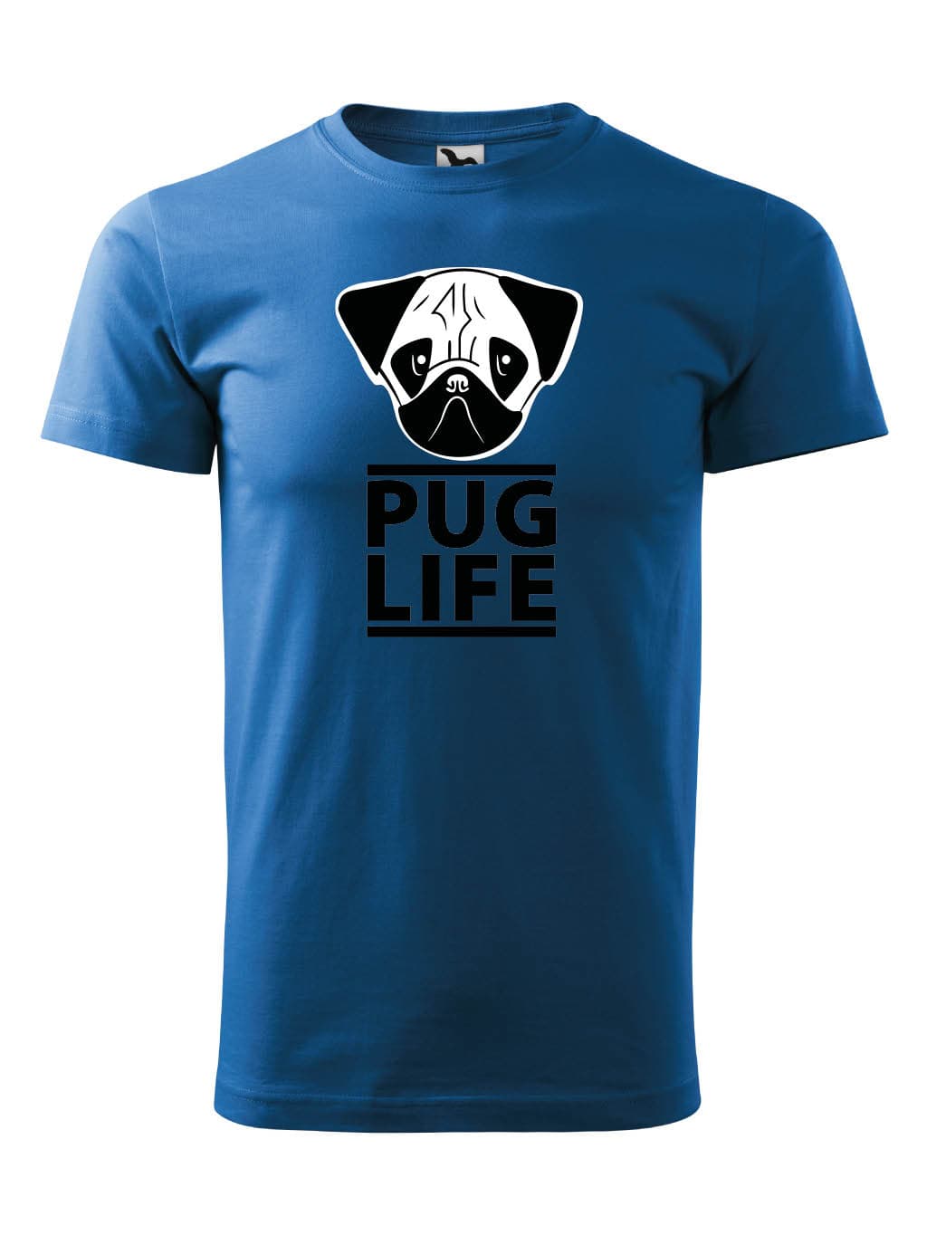 Tričko s potiskem PUG LIFE