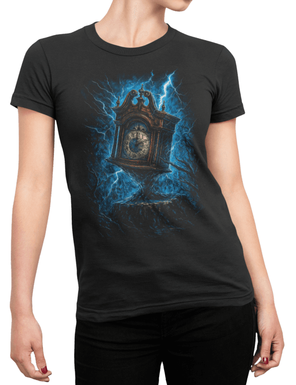 Tričko s potiskem Stranger things - clocks #2