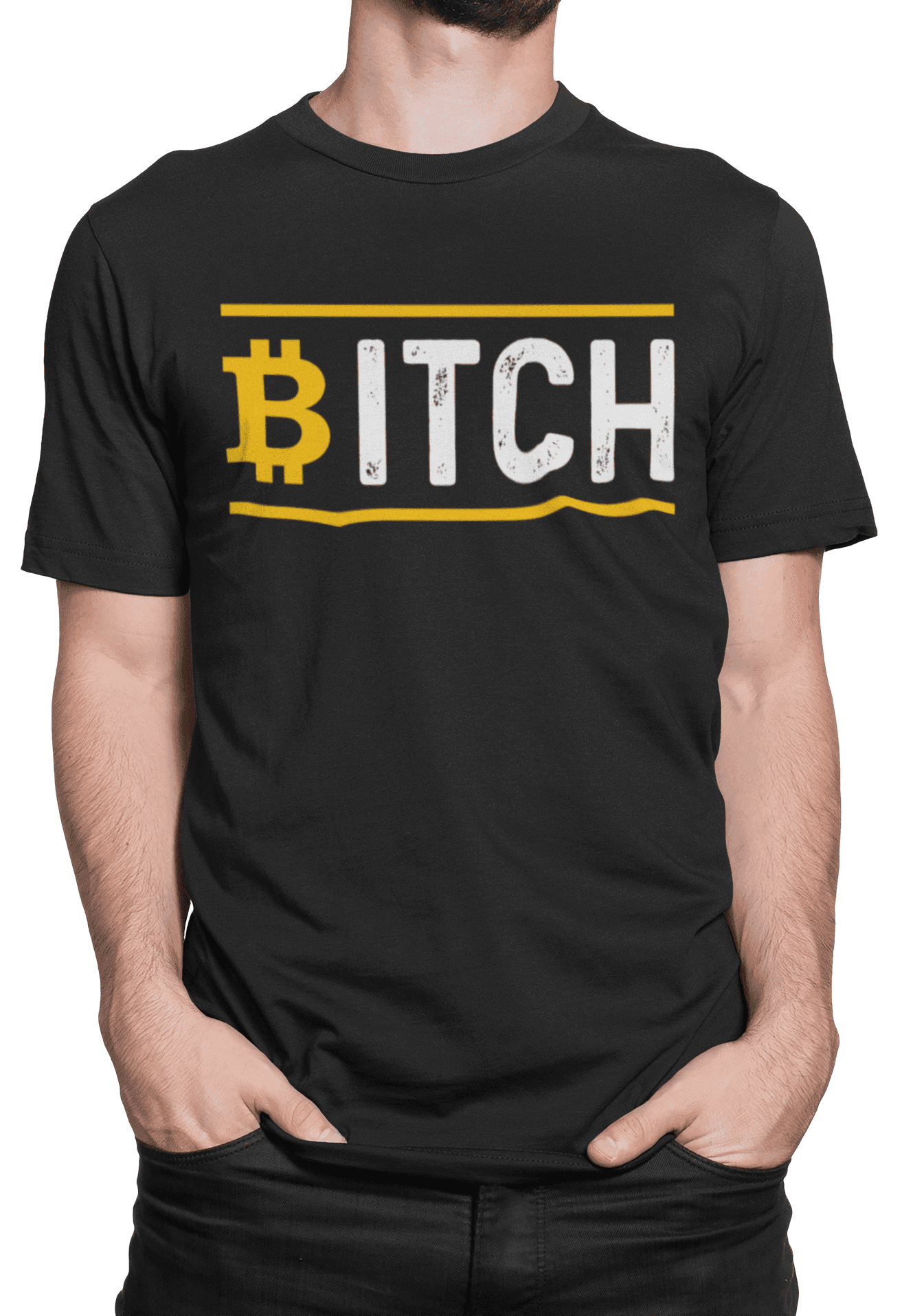 Tričko s potiskem Bitch