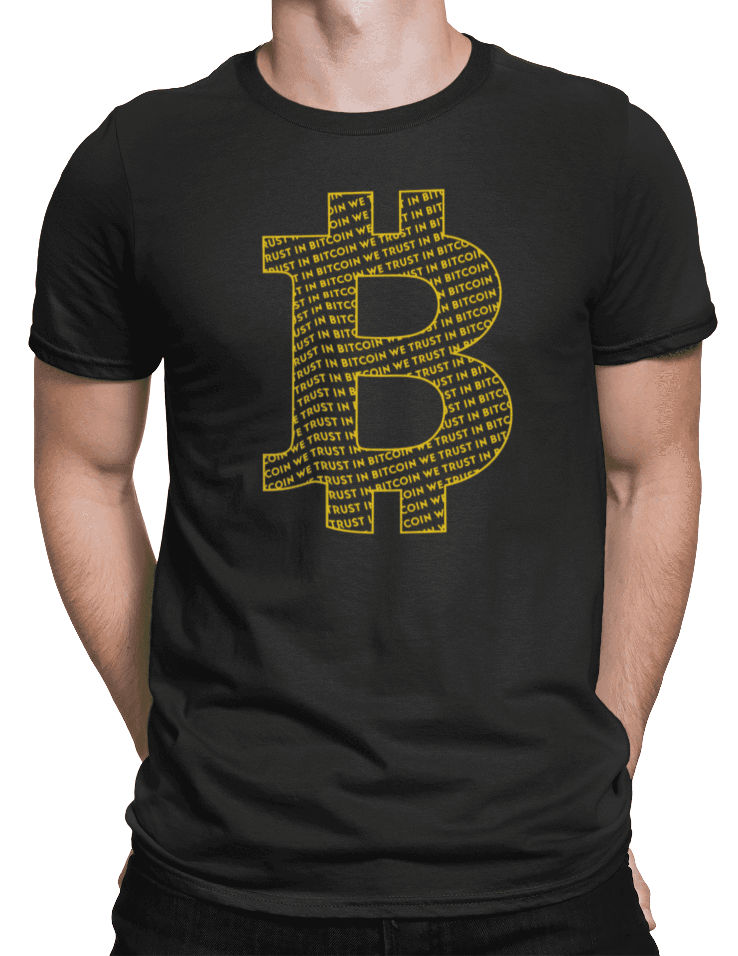 Tričko s potiskem Bitcoin 1