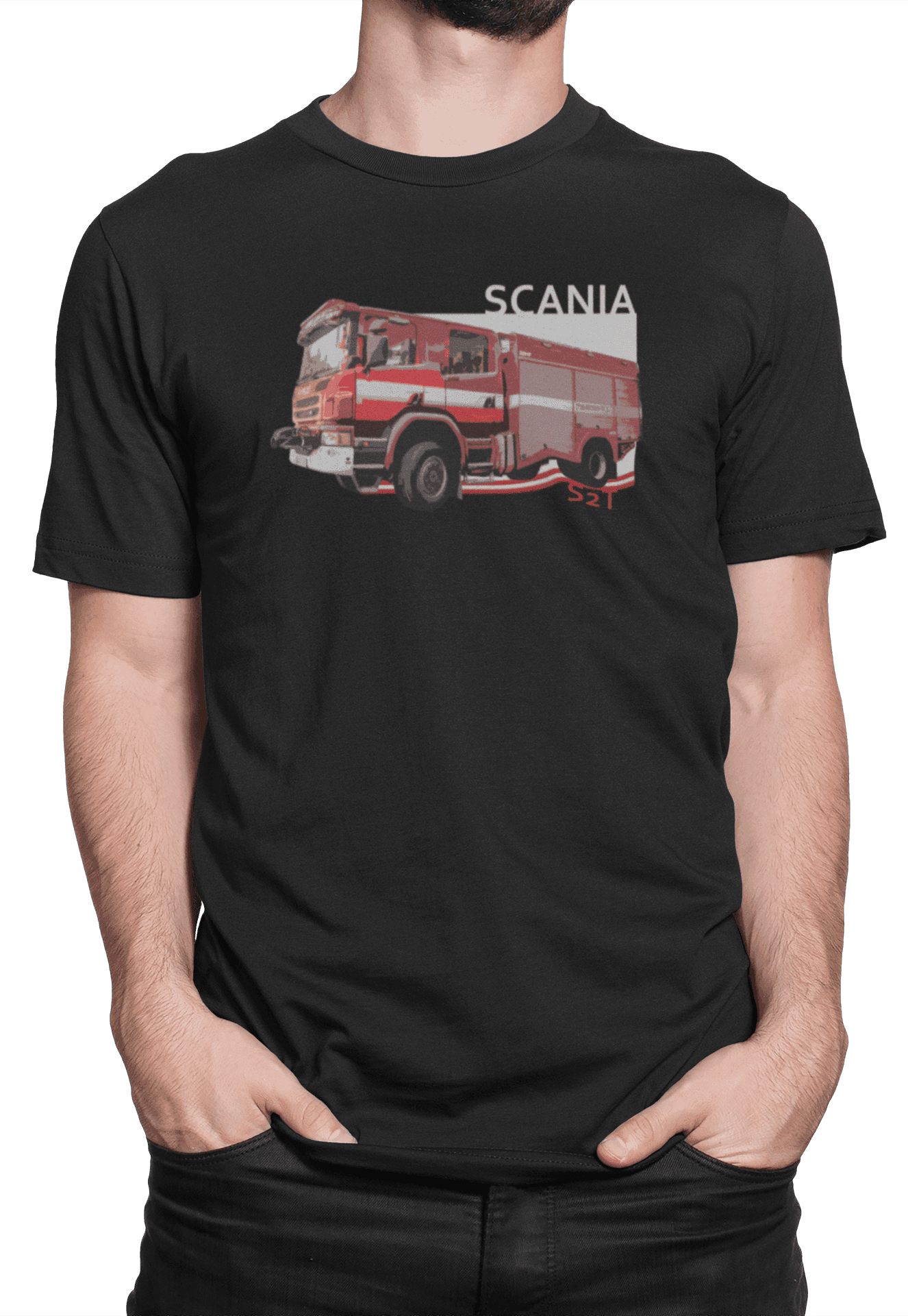 Tričko s potiskem Scania