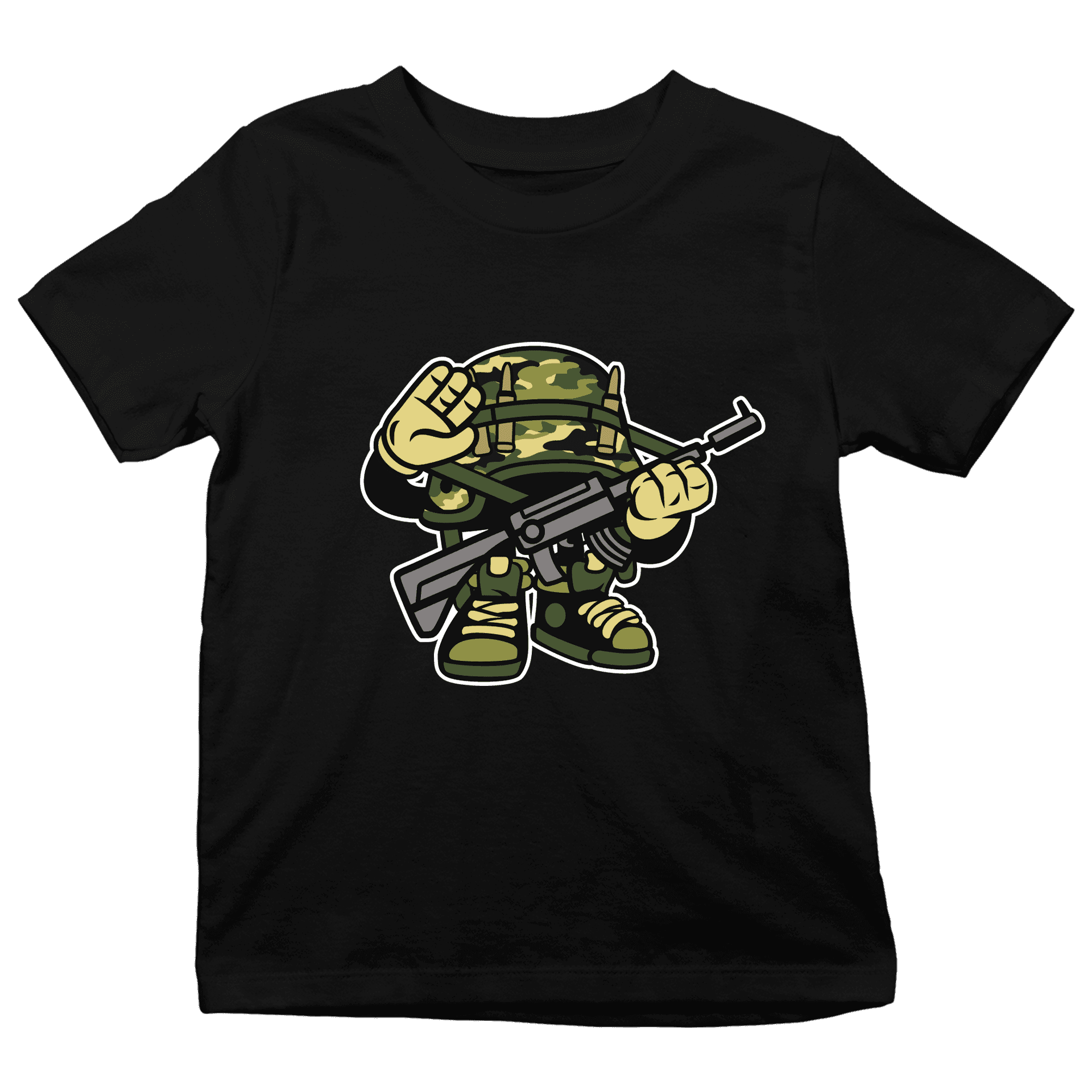 Tričko s potiskem Little Soldier