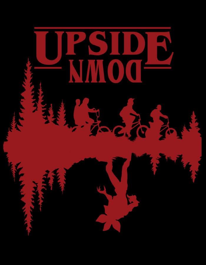 Mikina Stranger Things Upside down forest