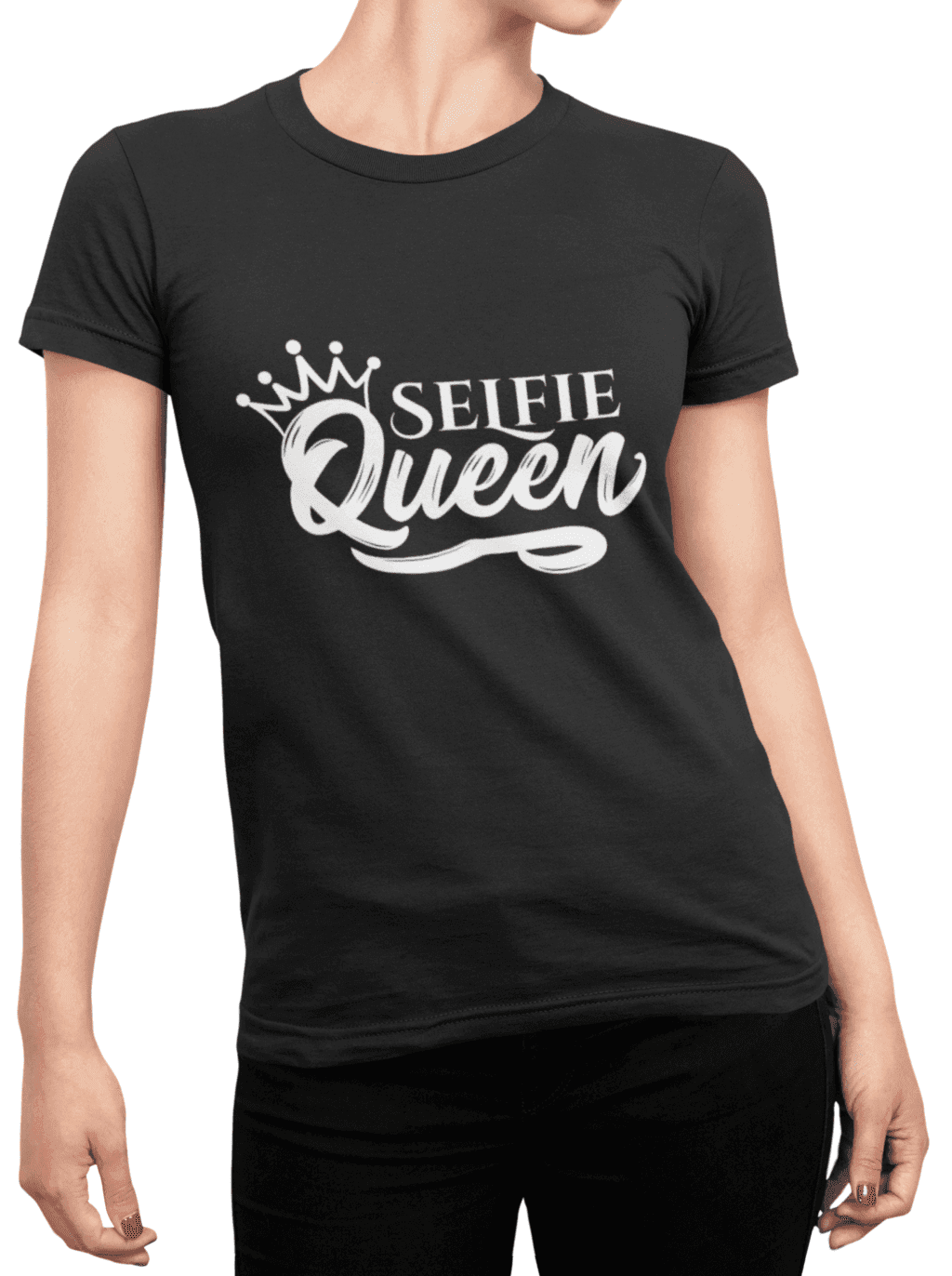 t shirt mockup of a woman posing with cropped face 87 el (1) min (4)