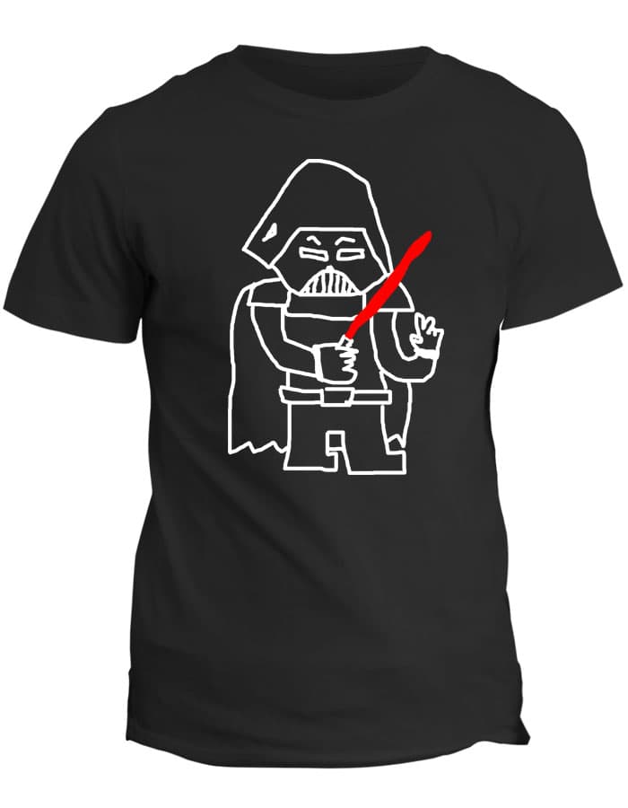 Tričko s potiskem Star Wars Dard Vuder