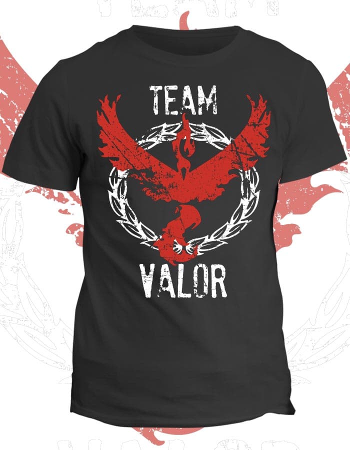 Pokémon tričko Team Valor