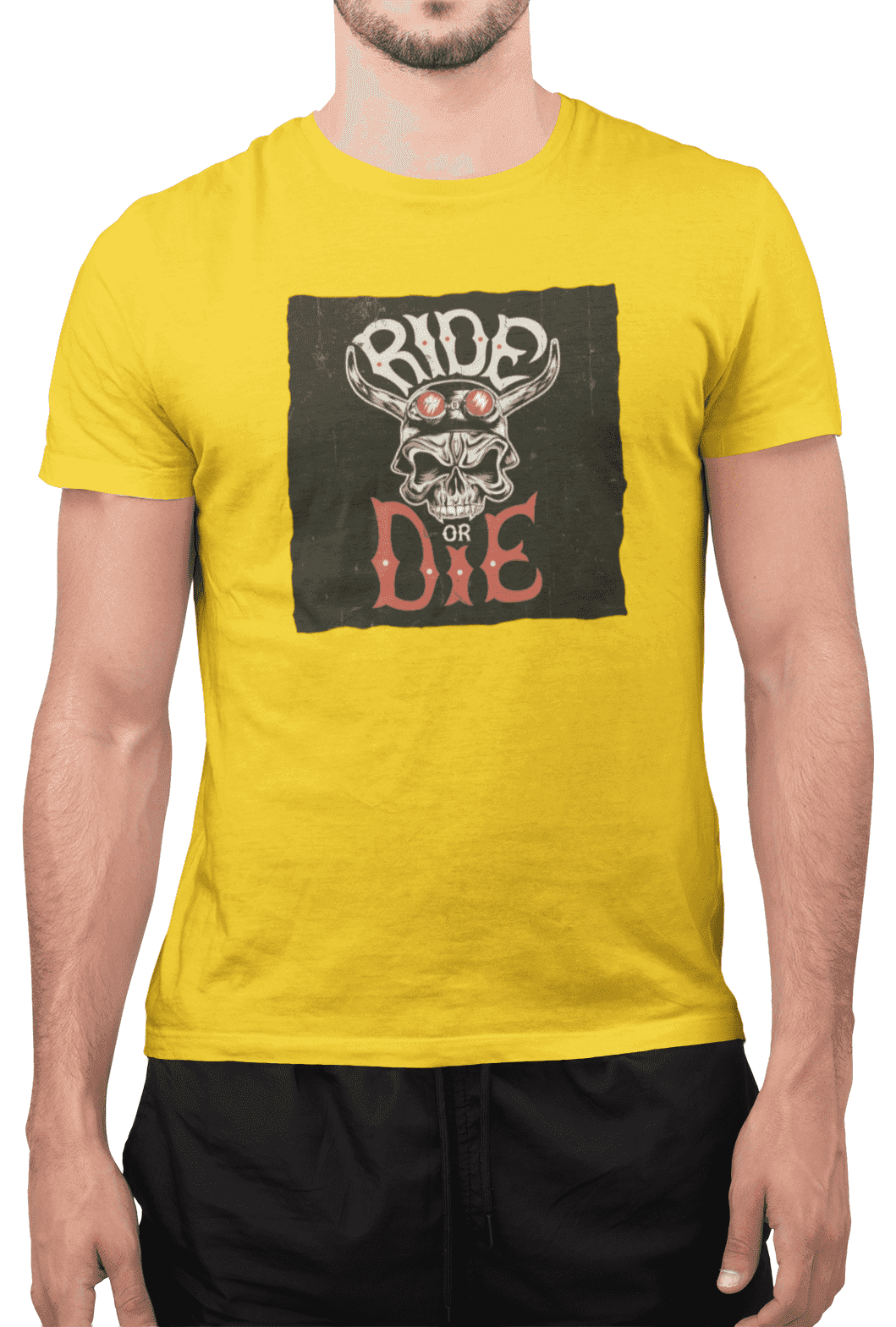 Tričko s potiskem Ride or die viking
