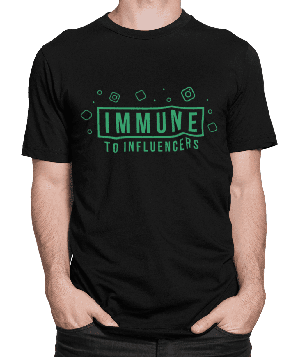 front view mockup of a man wearing a crew neck tee in a studio 1420 el (10) (1)