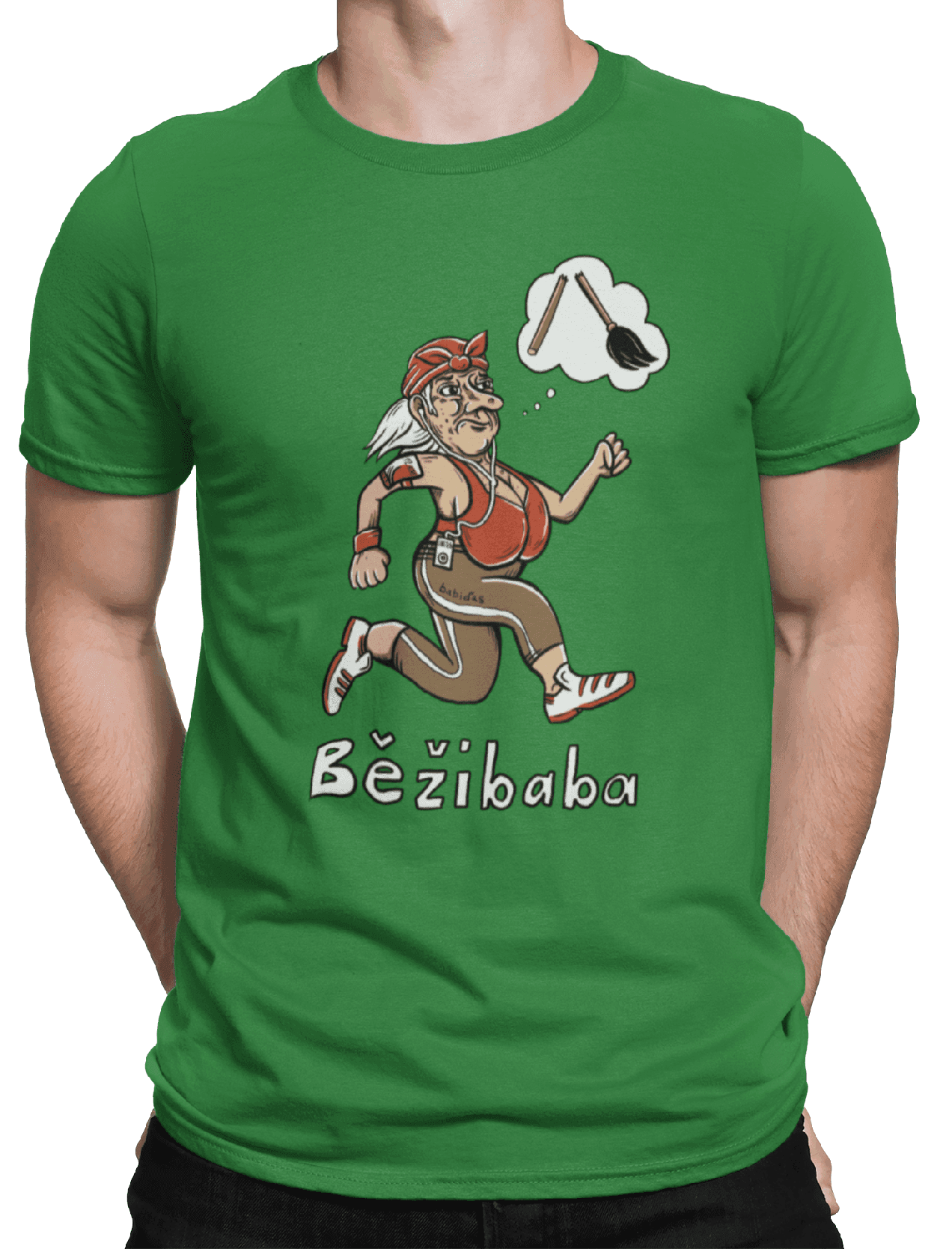 Tričko s potiskem Běžibaba