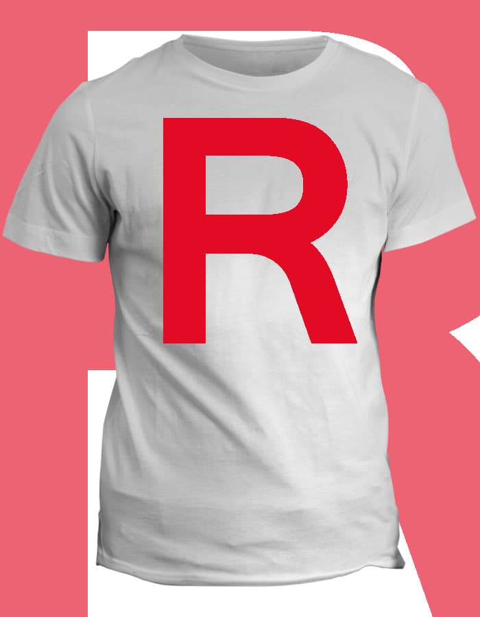 Pokémon tričko Team rocket