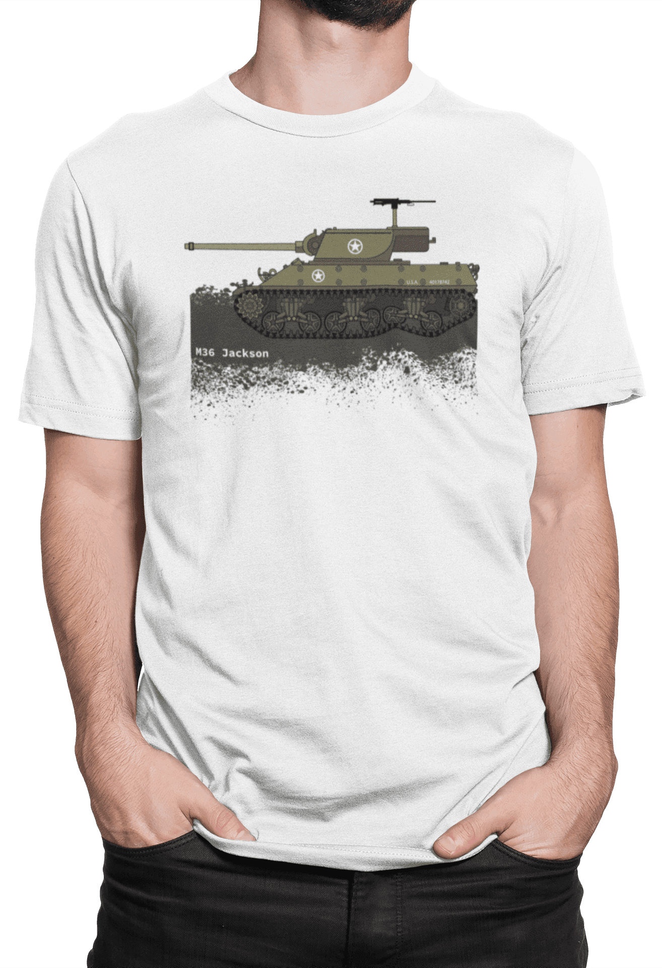 Tričko s potiskem M36 Jackson