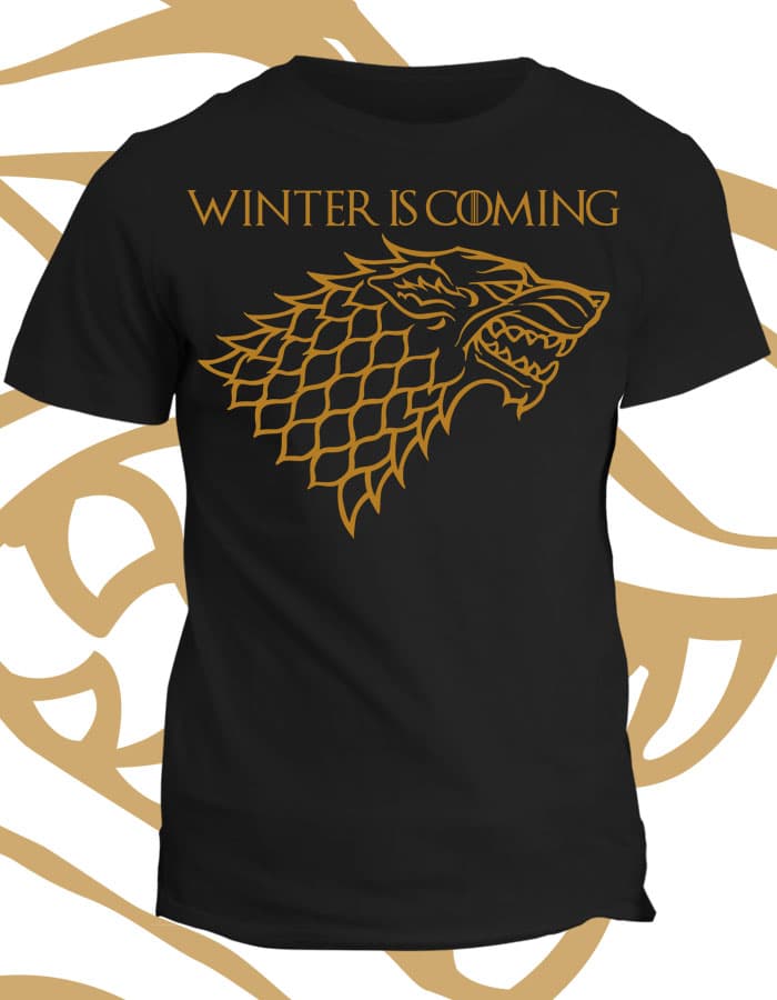 Tričko game of thrones Winter is Coming