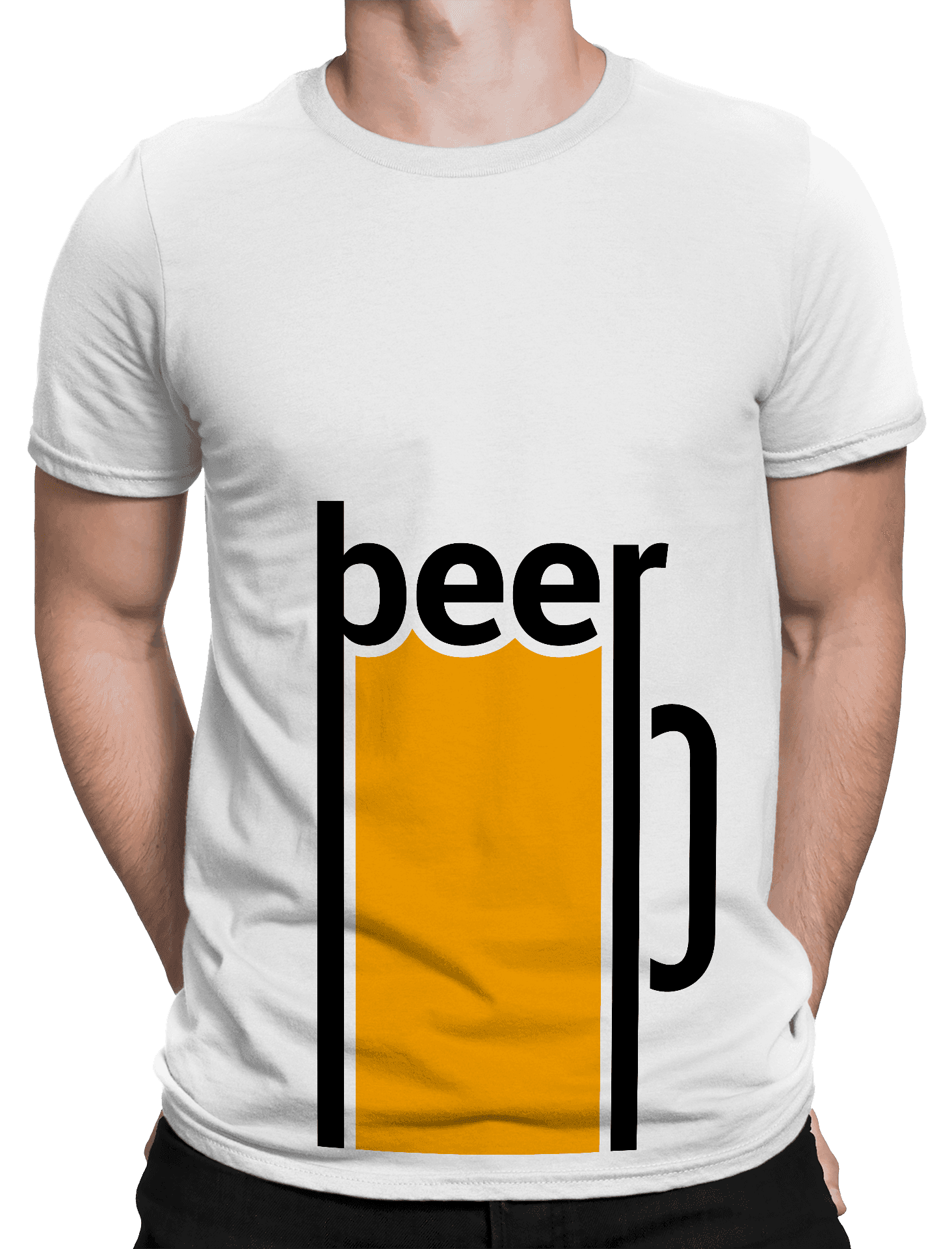 Tričko s potiskem Beer