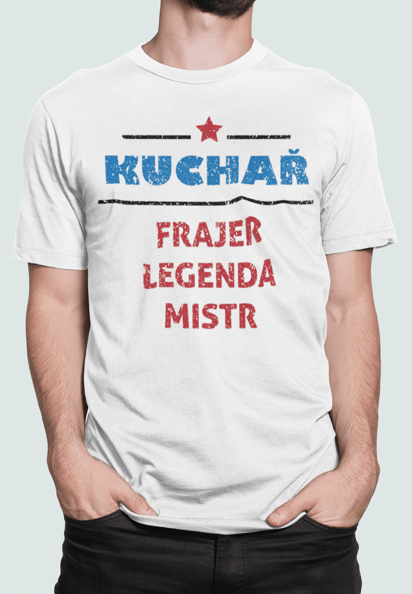 Tričko s potiskem Kuchař